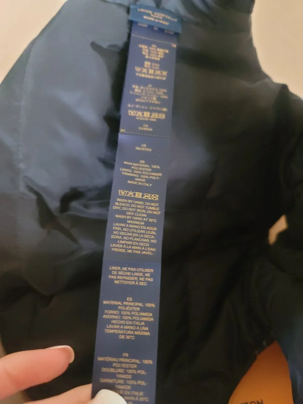 Brand New With Box Louis Vuitton Dog Puffer Jacket XS
